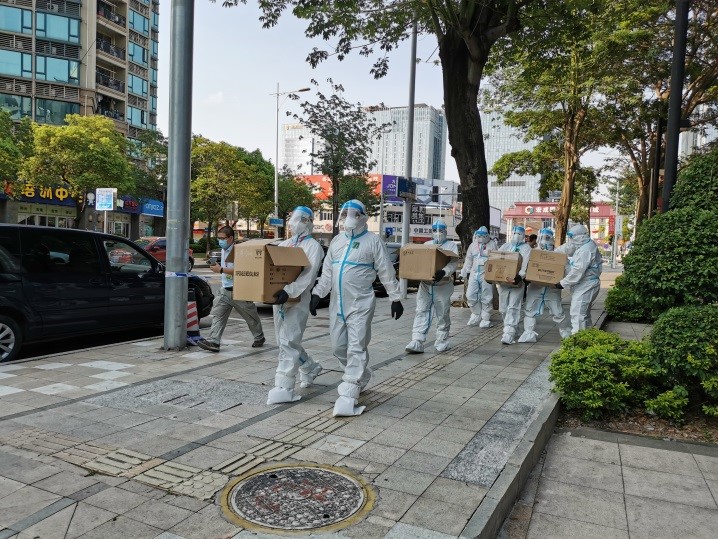东莞疫情防控战