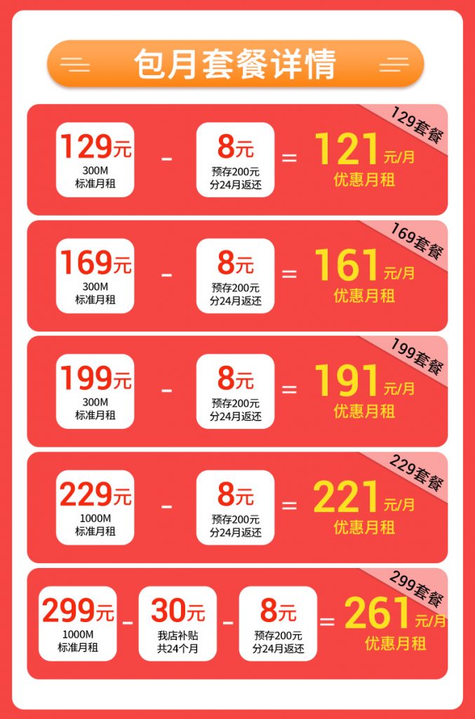 广州电信宽带安装 宽带套餐价格表(2022年已更新)