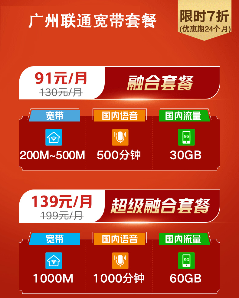 2022广州市宽带排行榜（电信、移动、联通宽带套餐价格表）插图14