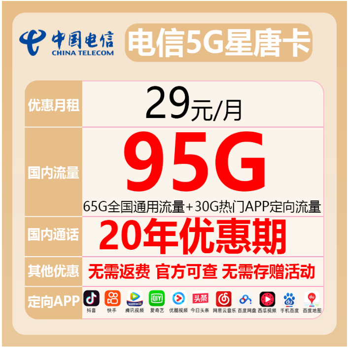 2022年全网最便宜的流量卡套餐（100G-300G真实流量卡办理）插图2