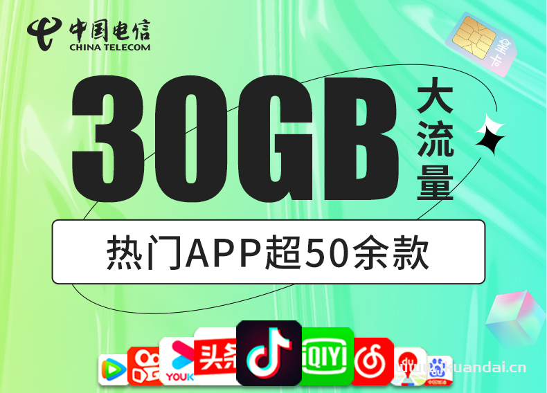 云南电信、联通、移动流量卡套餐办理入口，收藏备用