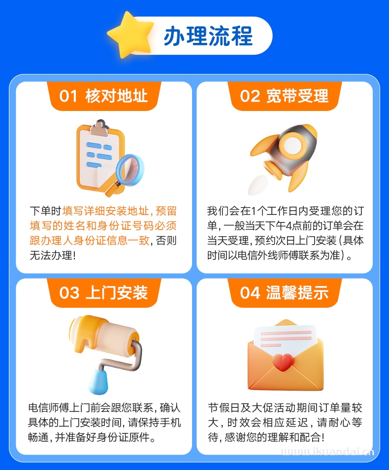 浙江杭州电信宽带100M200M300M新装办理优惠套餐