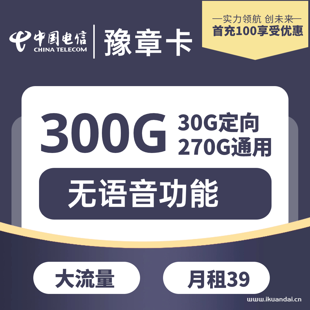 超大电信流量卡 39元包300G全国通用（申请办理入口）插图2