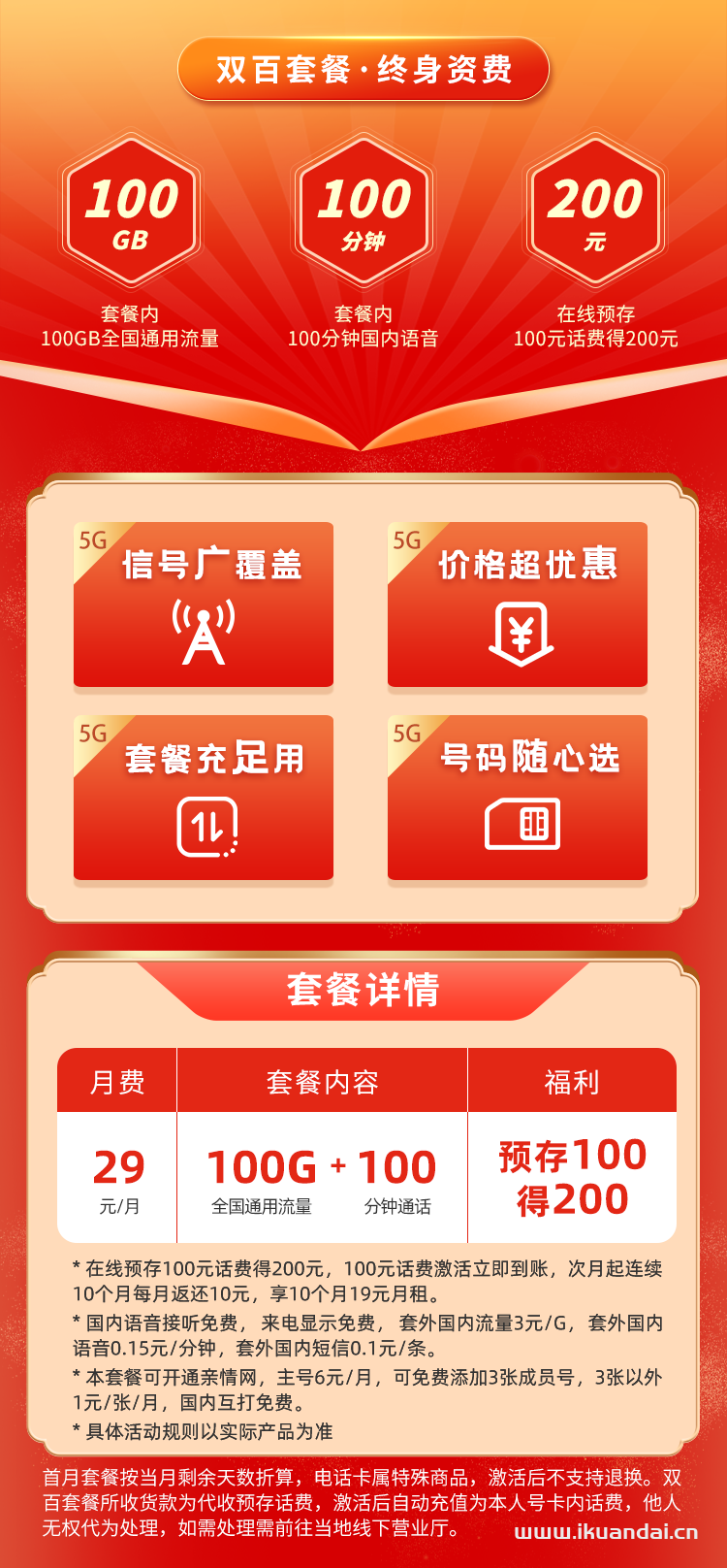 中国广电玉兔卡19元192G流量套餐介绍
