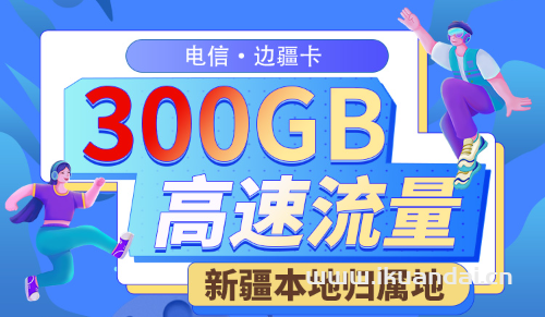 新疆电信手机流量卡办理指南（39元300G+1100分钟+送视频会员）
